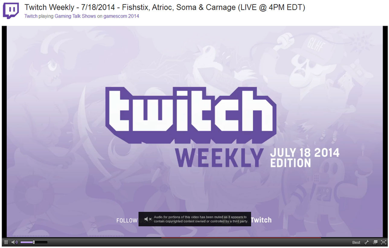 Illustration for article titled Twitch Cracks Down On Music In Videos, Users Freak Out
